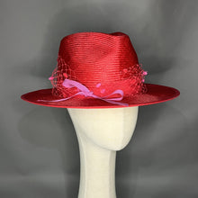 Load image into Gallery viewer, Gemini Fedora - Straw