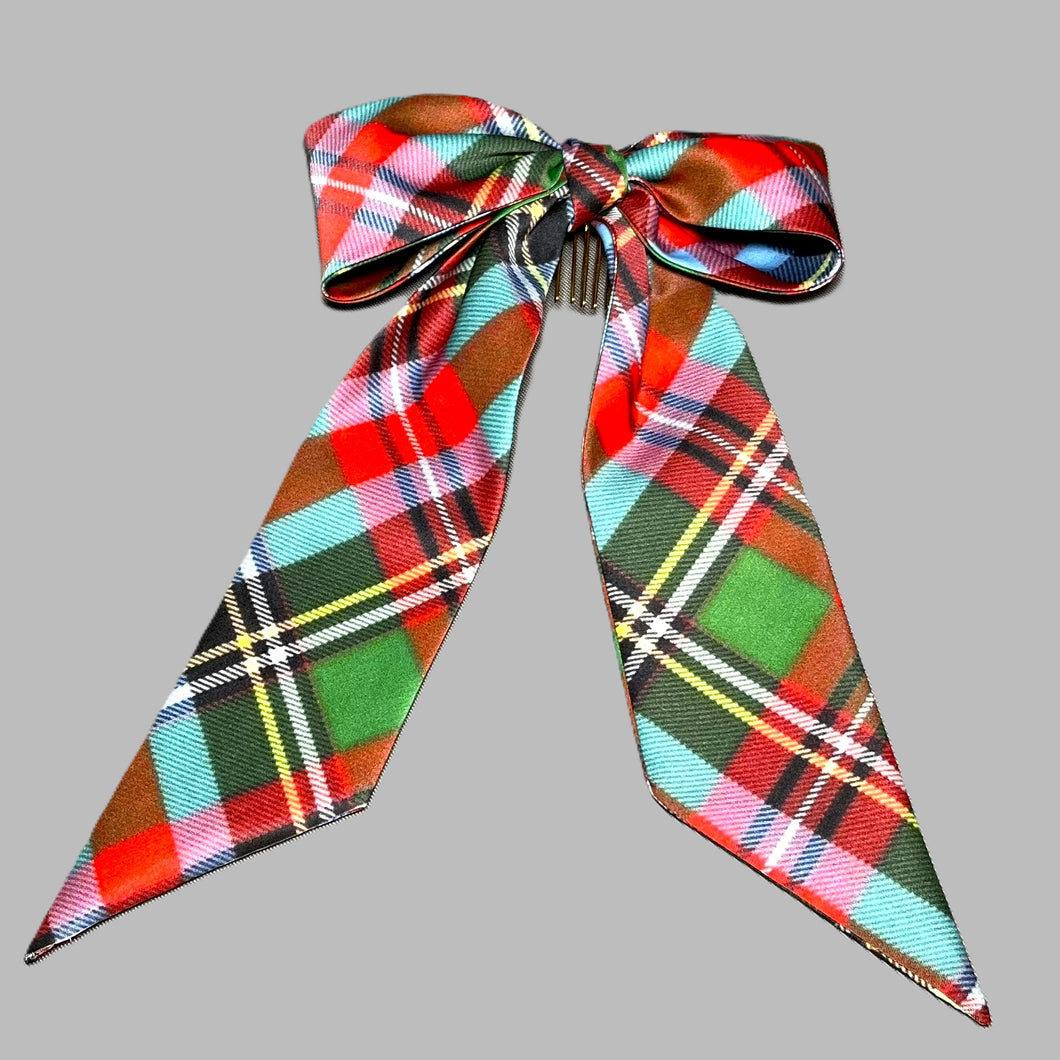 Carolina Tartan Bow