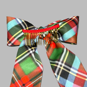 Carolina Tartan Bow